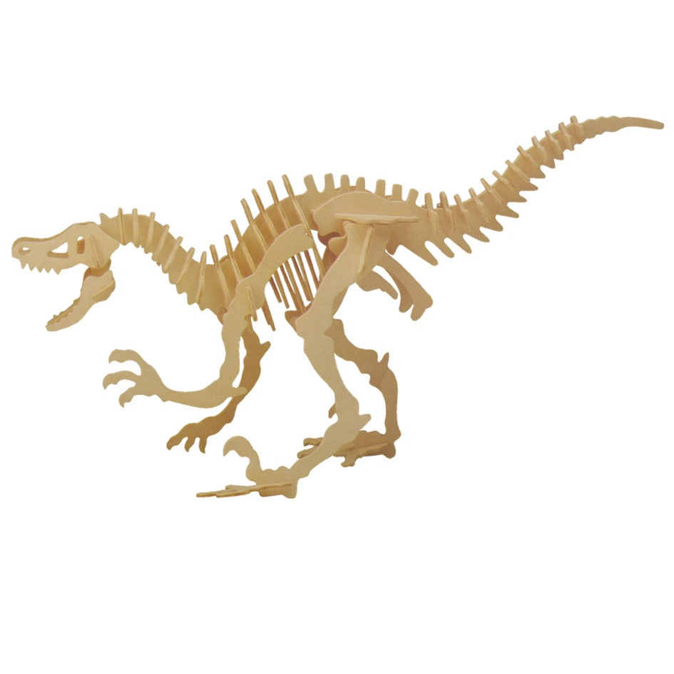 Velociraptor - Maquetas De Madera