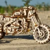 Moto Scrambler UGR-10 con sidecar Ugears - Imagen 14