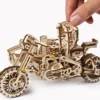 Moto Scrambler UGR-10 con sidecar Ugears - Imagen 8