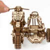 Moto Scrambler UGR-10 con sidecar Ugears - Imagen 2