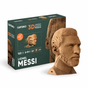 Maqueta de cartón Lionel Messi puzle 3D de Cartonic