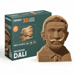 Maqueta de cartón Salvador Dalí 3D de Cartonic